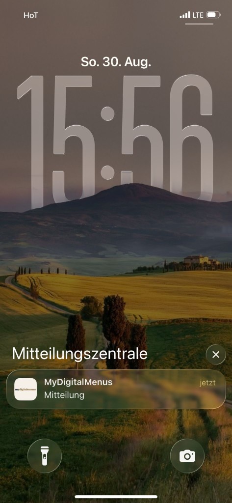 Push notification on the phone